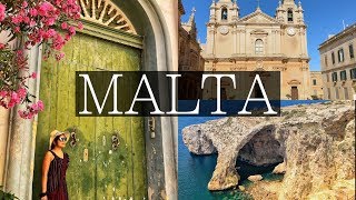 3 Days in MALTA  Valletta Mdina Stunning Blue Grotto 3 Cities [upl. by Thorsten]