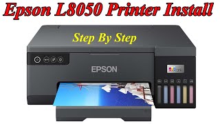 How to install Epson L805 Printer တင်နည်း [upl. by Hatch]