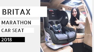 GHẾ NGỒI Ô TÔ BRITAX MARATHON CLICKTIGHT CONVERTIBLE CARSEAT 2018 [upl. by Irmgard]