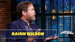 Rainn Wilson Thinks Being Eaten by a Shark Would Be Awesome [upl. by Nogaem368]