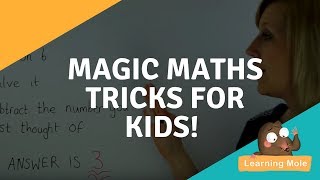 Magic Math Tricks for Kids  Number Tricks for Kids  Mental Math  Mental Strategies for Kids [upl. by Nelyahs]