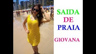 SAÍDA DE PRAIA GIOVANA EM CROCHE POR NEDDY GHUSMAM [upl. by Orimar733]