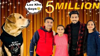 5 Million Subscribers Celebration  Leo Kaha chala gya  Anant Rastogi [upl. by Annirak]