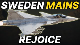 JAS39 Gripen NEW BEST Top Tier Fighter  War Thunder Update Air Superiority [upl. by Draner]