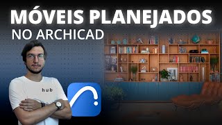 Conheça essa técnica pra fazer móveis planejados no Archicad [upl. by Creighton]