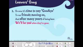 Leavers Song  Words on Screen™ Original  Leavers Assemblies School Songs [upl. by Ttennaej541]