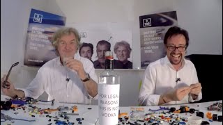 Hammond and May try to build Lego cars while downing shots [upl. by Norword460]