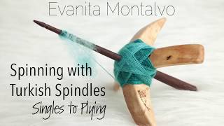 Spinning with Turkish Spindles Course [upl. by Atorod]