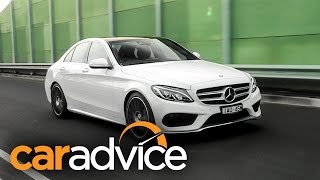 2015 Mercedes Benz CClass Review  CarAdvice [upl. by Annayek660]