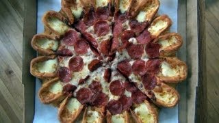 Crazy Cheesy Crust Pizza by Pizza Hut [upl. by Tonjes46]