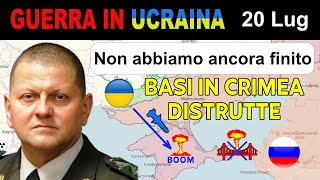 20 Lug Scambio Missilistico IL MONDO PERDE IL GRANO MA LA RUSSIA PERDE LE BASI  Guerra Ucraina [upl. by Netfa]