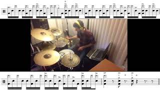 Tigran Hamasyan  Levitation 21  Drums transcribed by Martin Hafizi  free pdf in description [upl. by Stewart]