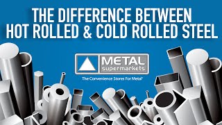 The Difference Between Hot Rolled and Cold Rolled Steel [upl. by Lanti]