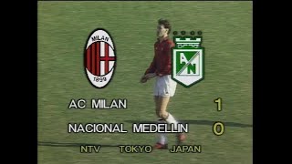 MILAN 1X0 ATLETICO NACIONAL  MUNDIAL INTERCLUBES 1989 BANDEIRANTES [upl. by Ellery]