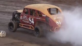 Bakersfield Speedway HEAT RACES 8914 [upl. by Ashla574]