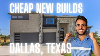 Cheap New Construction Homes in Dallas Texas  Homes in Forney Texas in The 300s [upl. by Buonomo]