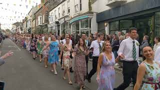 Helston Flora Day 2024  Early Morning Dance [upl. by Hakilam566]