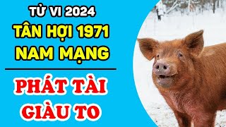 Tử Vi Tuổi Tân Hợi 1971 Nam Mạng Năm 2024 VẬN ĐỎ HƠN SON Làm Ăn Trúng Lớn Tiền Rủng Rỉnh  LPTV [upl. by Biamonte783]