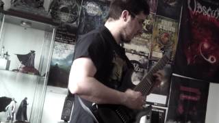 Black crown initiate  Song of the crippled bull guitar cover [upl. by Eduardo725]