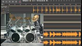 Testament  Electric Crown  drums only Isolated drum track [upl. by Letniuq]