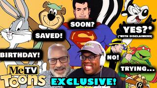 MeTV TOONS Exclusive New Toons Coming Soon Bugs Bunny Birthday Censored Cartoons  Interview [upl. by Birdie]