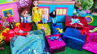 ஷில்பாக்கு வந்த புது புது பொருட்கள் பாக்கலாமா😀Barbie doll gift openBarbie show tamil [upl. by Anaeirb]