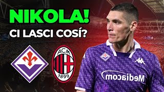 Milenkovic Milan lasci cosí la Fiorentina [upl. by Raven273]