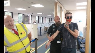 War On Cameras Stupid Hands On Security Owned By News Now Yorkshire EPIC Worksop [upl. by Ellehcen361]