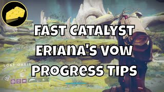 Fast Erianas Vow Catalyst Progress Tips [upl. by Yunick677]