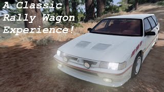 A Classic Rally Wagon Experience  Ibishu Pessima GTz Rallycourse Wagon POV Drive BeamNG VR [upl. by Euell]