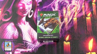 2021 Challenger Deck Mono Green Stompy Unboxing [upl. by Darbee]