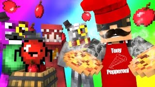 Minecraft MiniGame  DO NOT LAUGH TONY PEPPERONI RETURNS THE APPLE w Facecam [upl. by Babara]