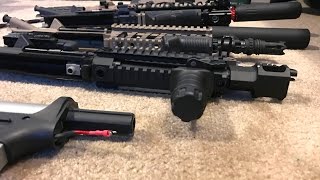 My Custom Polarstar Airsoft Build  My Primary GampG Rifle [upl. by Risa330]