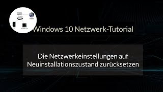 Netzwerkeinstellung  Netzwerkkonfiguration Windows 10 zurücksetzen Netzwerk Reset Netzwerkproblem [upl. by Krystin848]