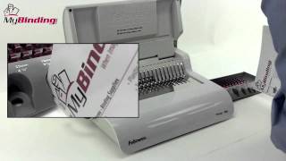 How To Use a Manual Comb Binding Machine [upl. by Mencher487]