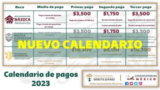 🔴 Beca Benito Juárez 2023 🗓️ Conoce el nuevo calendario de pagos [upl. by Ashwin]