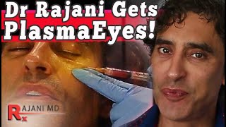 Dr RAJANI GETS PRF UNDER EYE INJECTIONS  Eye Bags Removal [upl. by Eninnaej557]