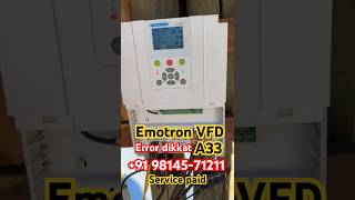 Cg Emotron parameter setting service paid 91 9814571211 error A33 A26 [upl. by Kcirreg]