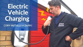 Installing a Zappi EV Charger [upl. by Annawad]