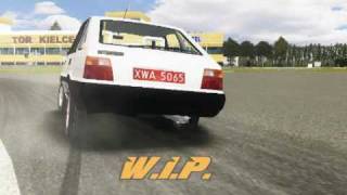 rFactor FSO Polonez Caro [upl. by Ecnerrot236]