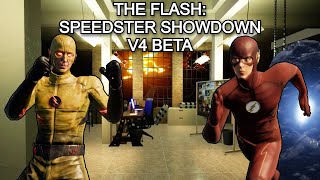 The BEST Flash Game Update Particle Accelerator Speedforce  The Flash Speedster Showdown V4 [upl. by Gen868]