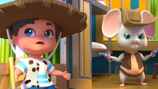 El ratón vaquero  Canciones y Video Infantiles para Niños  canciones infantiles  El Raton Vaquero [upl. by Micaela120]