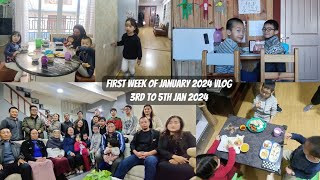 Spending time at Grandpas place  Ramhlun Venglai3rd 7th Jan 20231st week of 2024 vlog [upl. by Jadwiga]