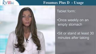 Fosamax Plus D Medication Uses Overview [upl. by Erkan138]