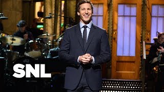 Andy Samberg Impressions Monologue  Saturday Night Live [upl. by Kerwinn266]