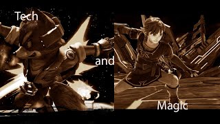 Tech and Magic  A Smash Brothers LinkFox combo video [upl. by Anaiq]