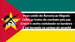 Hymne national du Mozambique [upl. by Nosyaj]