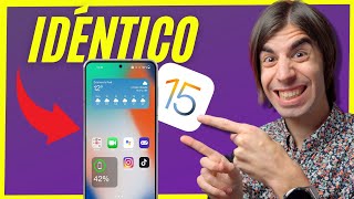 Cómo Instalar el LAUNCHER del iPhone 13 IOS 15 en tu Android ¡FÁCIL🔥 [upl. by Sellma]