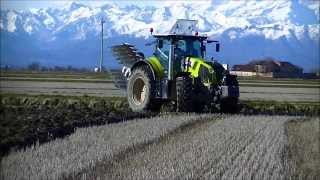 NEW Claas axion 850  ERMO pentavomere ARATURA [upl. by Lennon]