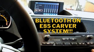 Adding BlueMusic Bluetooth Module CarverDSP system  BMW E85 Z4M [upl. by Ingles]